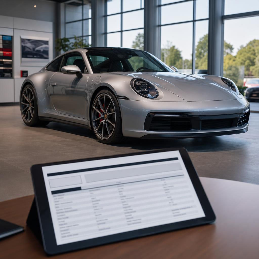 Le Vendeur Automobiles s'appuie sur MecaVIN pour son essai de la Porsche 911 Carrera 4S